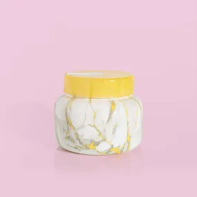 Modern Marble Jar Pineapple Flower