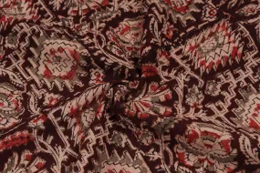 Multicolor Kalamkari Print Fabric