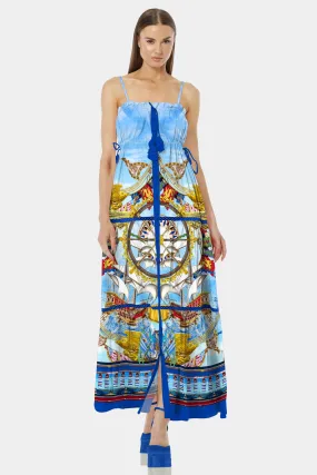 Nautical Flair Long Prom Dresses