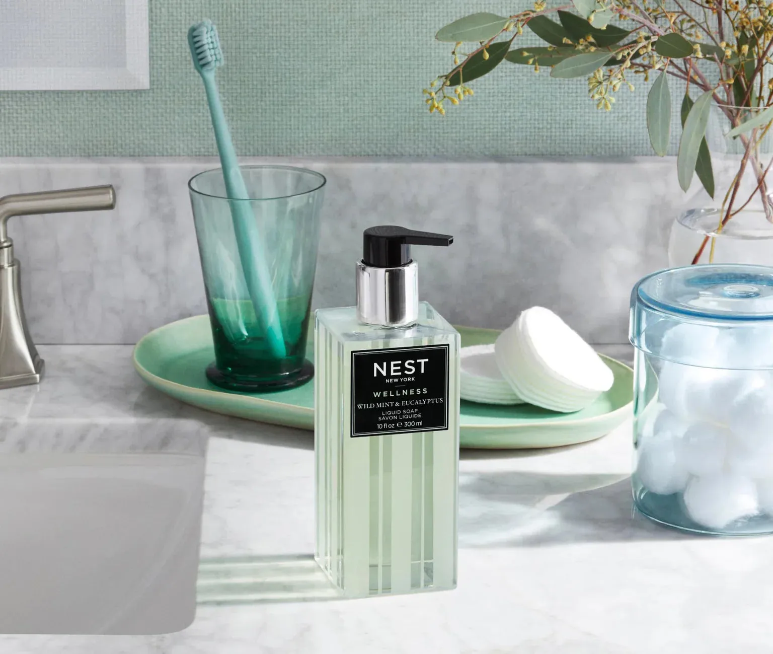 Nest - Wild Mint & Eucalyptus Liquid Soap
