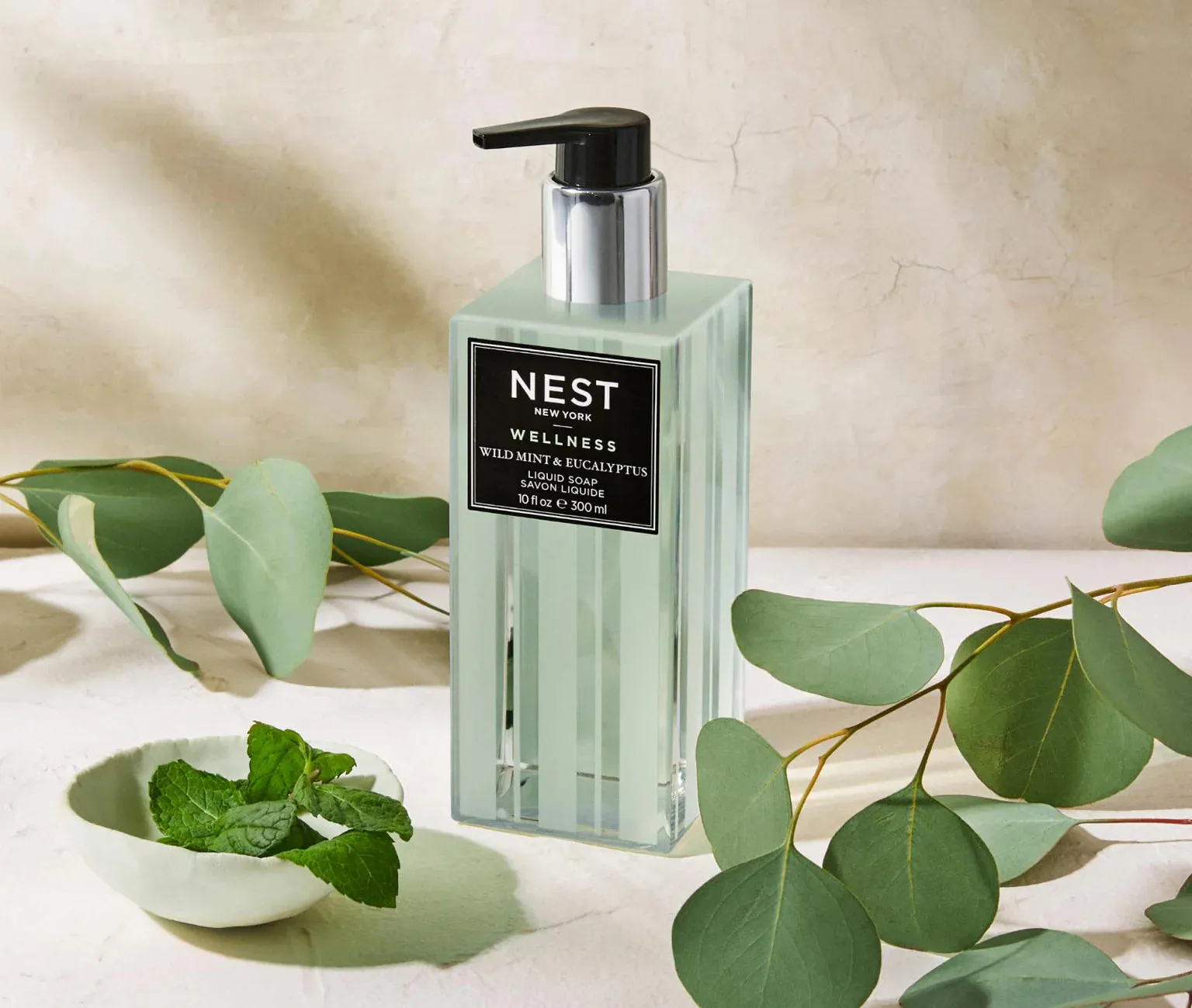 Nest - Wild Mint & Eucalyptus Liquid Soap