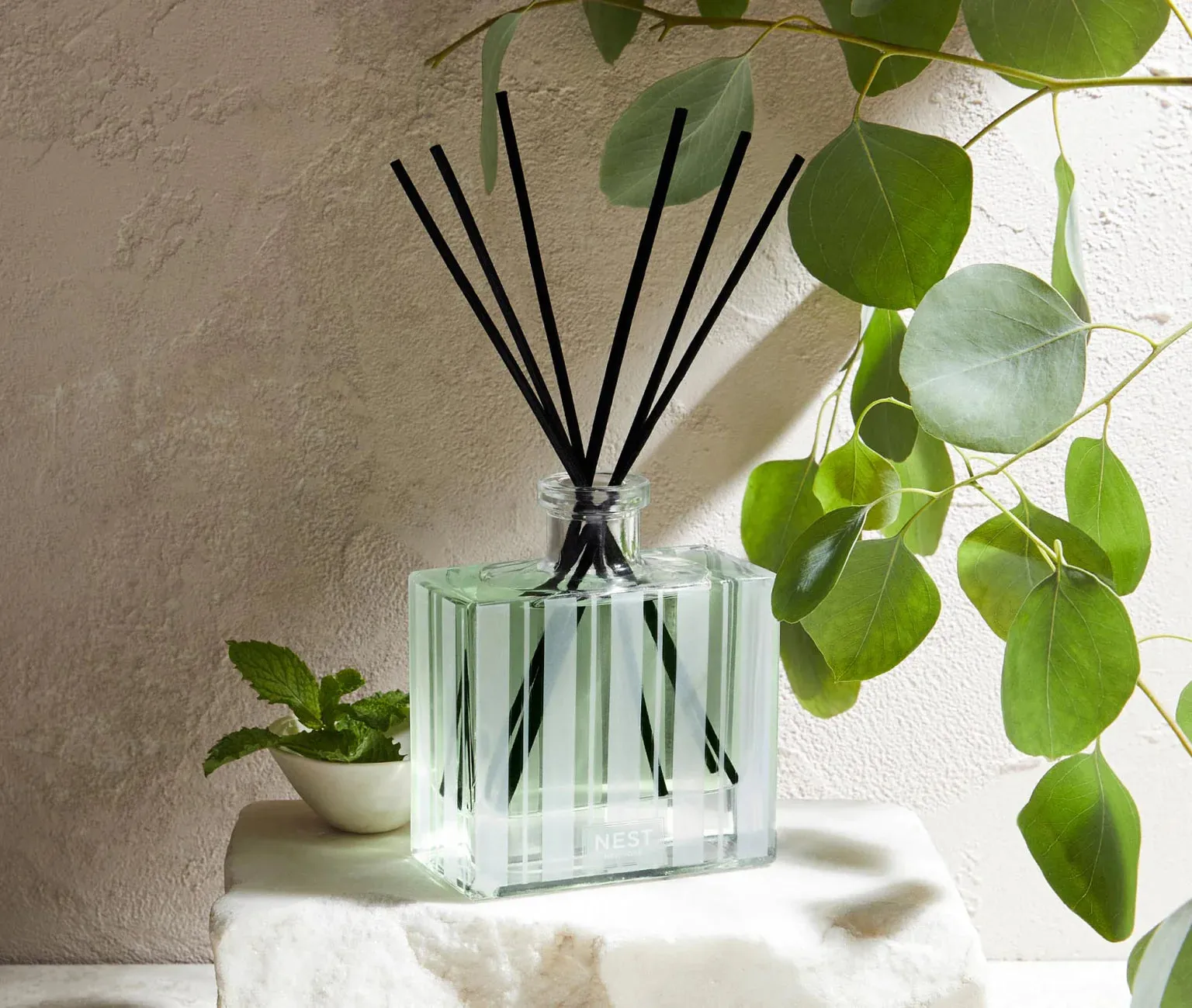 Nest - Wild Mint & Eucalyptus Reed Diffuser