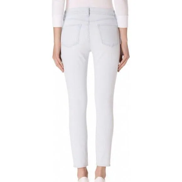 NWT- J Brand  'Capri ' Bleach Stripe Denim Jeans- Size 26