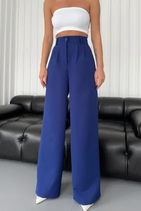 PALAZZO PANTS BLEU