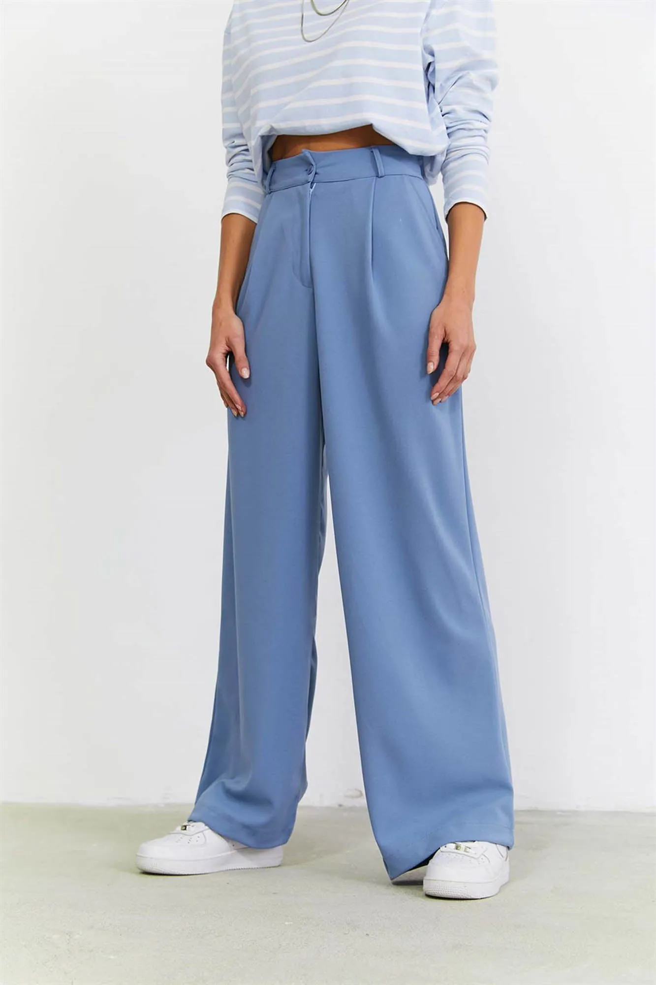 Palazzo Pants Blue