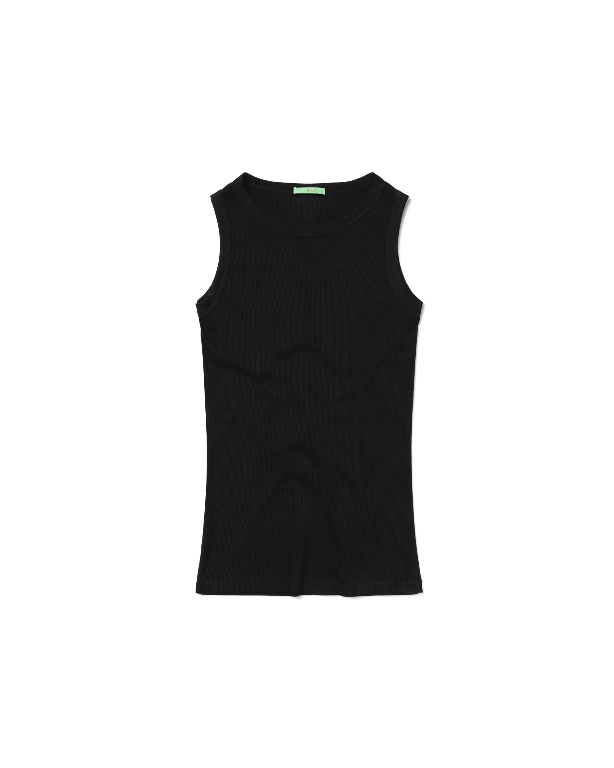 Racer-Back Rib Vest 2 Pack - White / Black