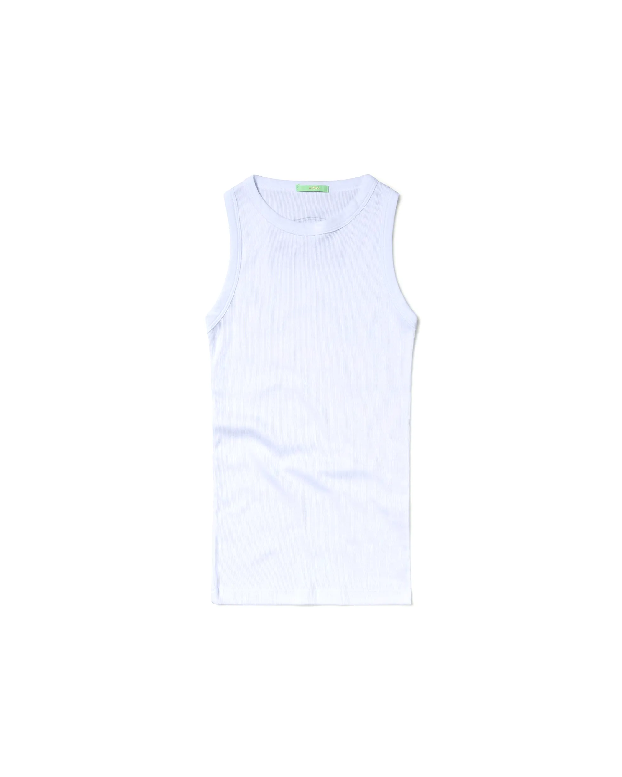 Racer-Back Rib Vest 2 Pack - White / Black