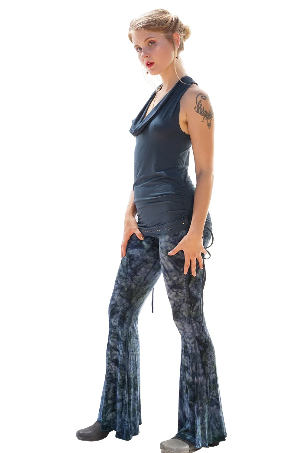 Racerback Cowl Top