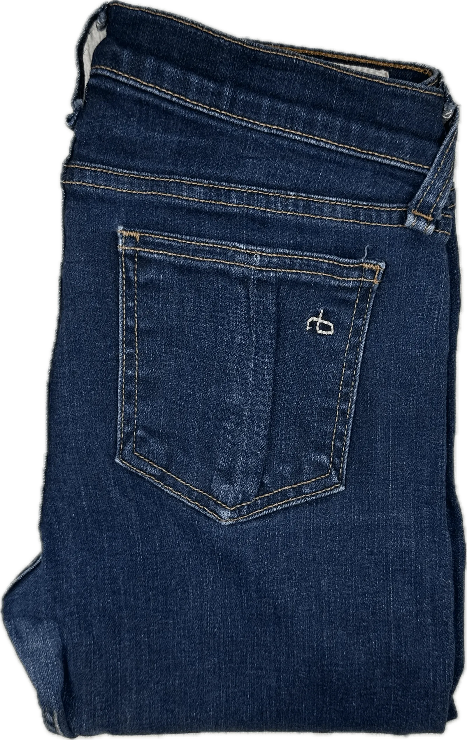 Rag & Bone 'Capri' Cropped Skinny Jeans- Size 25