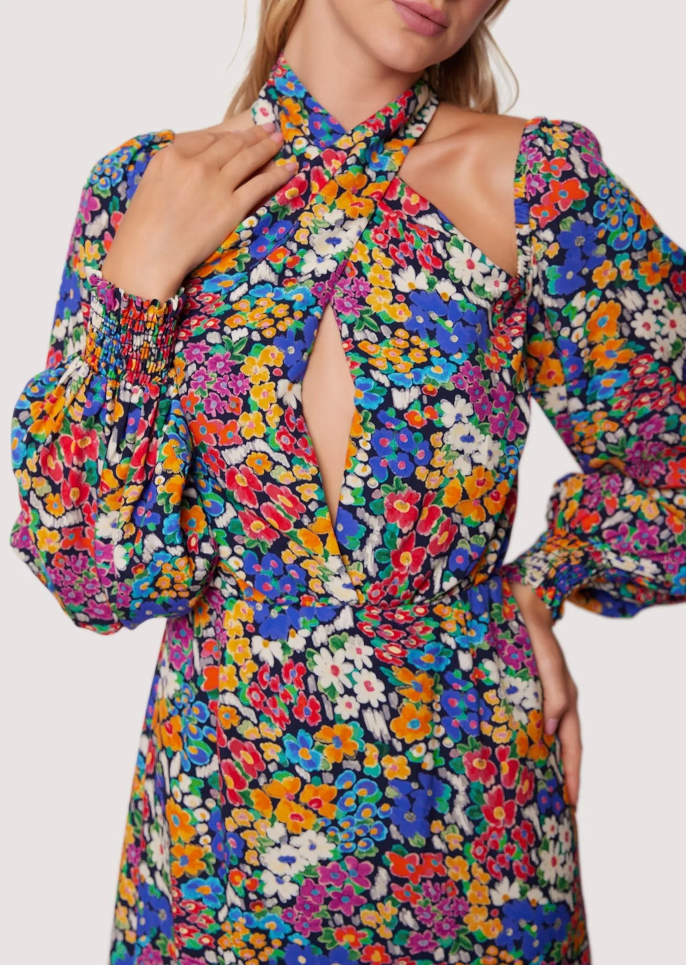 Renoir's Terrace Mini Dress