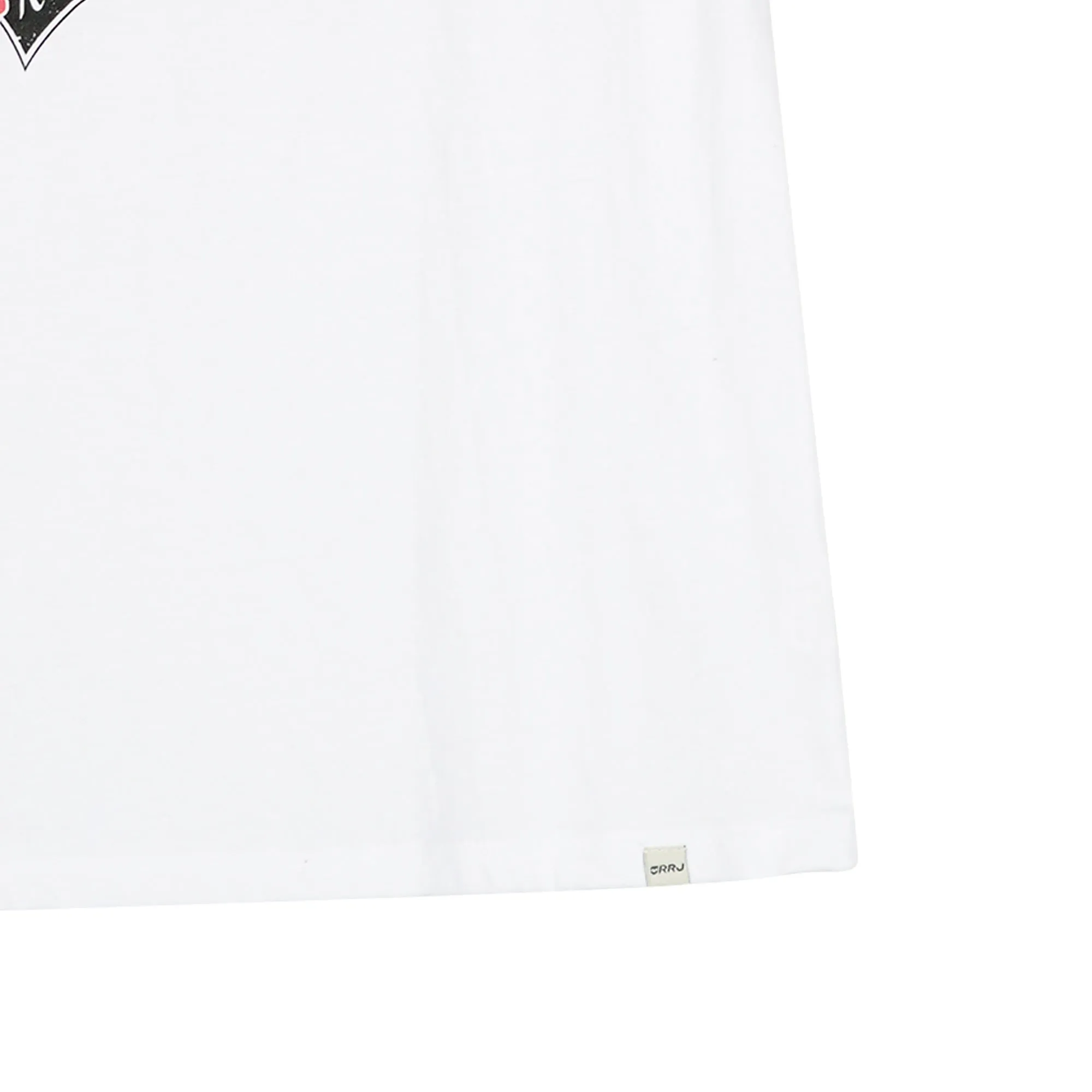 RRJ Basic Tees for Ladies Boxy Fitting Shirt CVC Jersey Fabric Trendy fashion Casual Top White T-shirt for Ladies 144688-U (White)