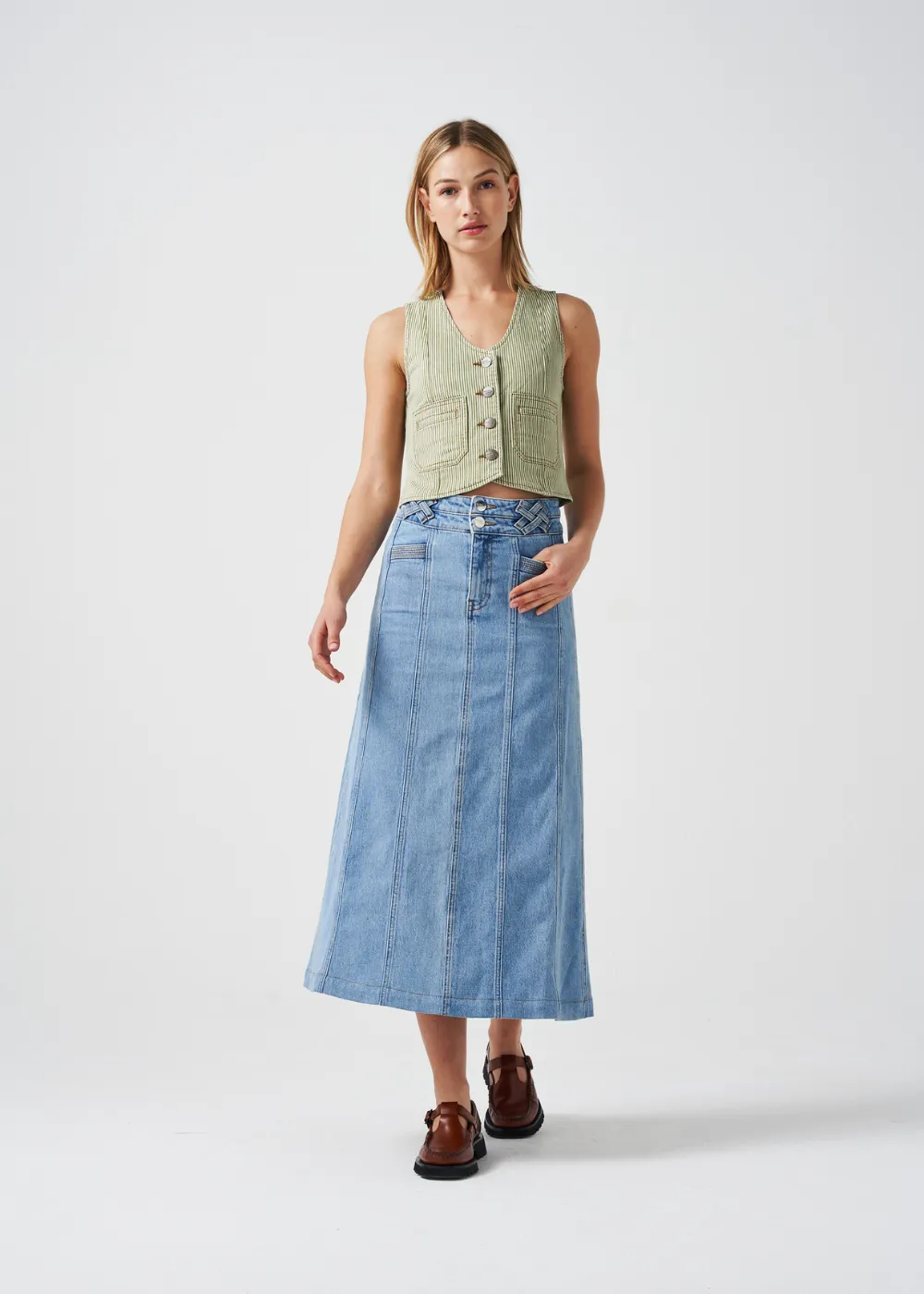 Seventy   Mochi Willow Skirt in Rodeo Vintage