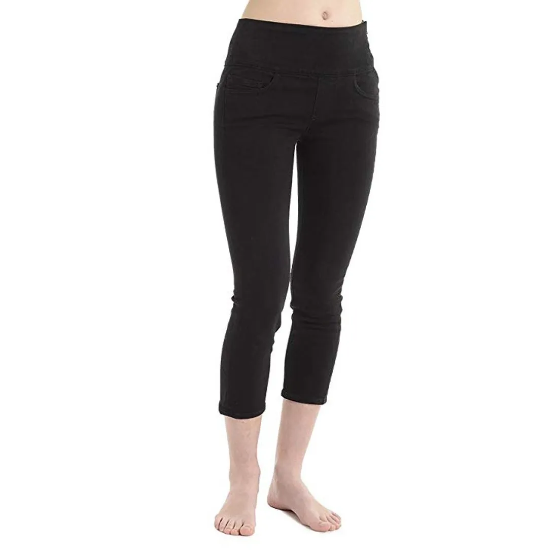 SPANX Signature Capri Jeans in Basic Black