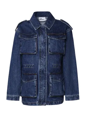 Utility Dark Denim Jacket