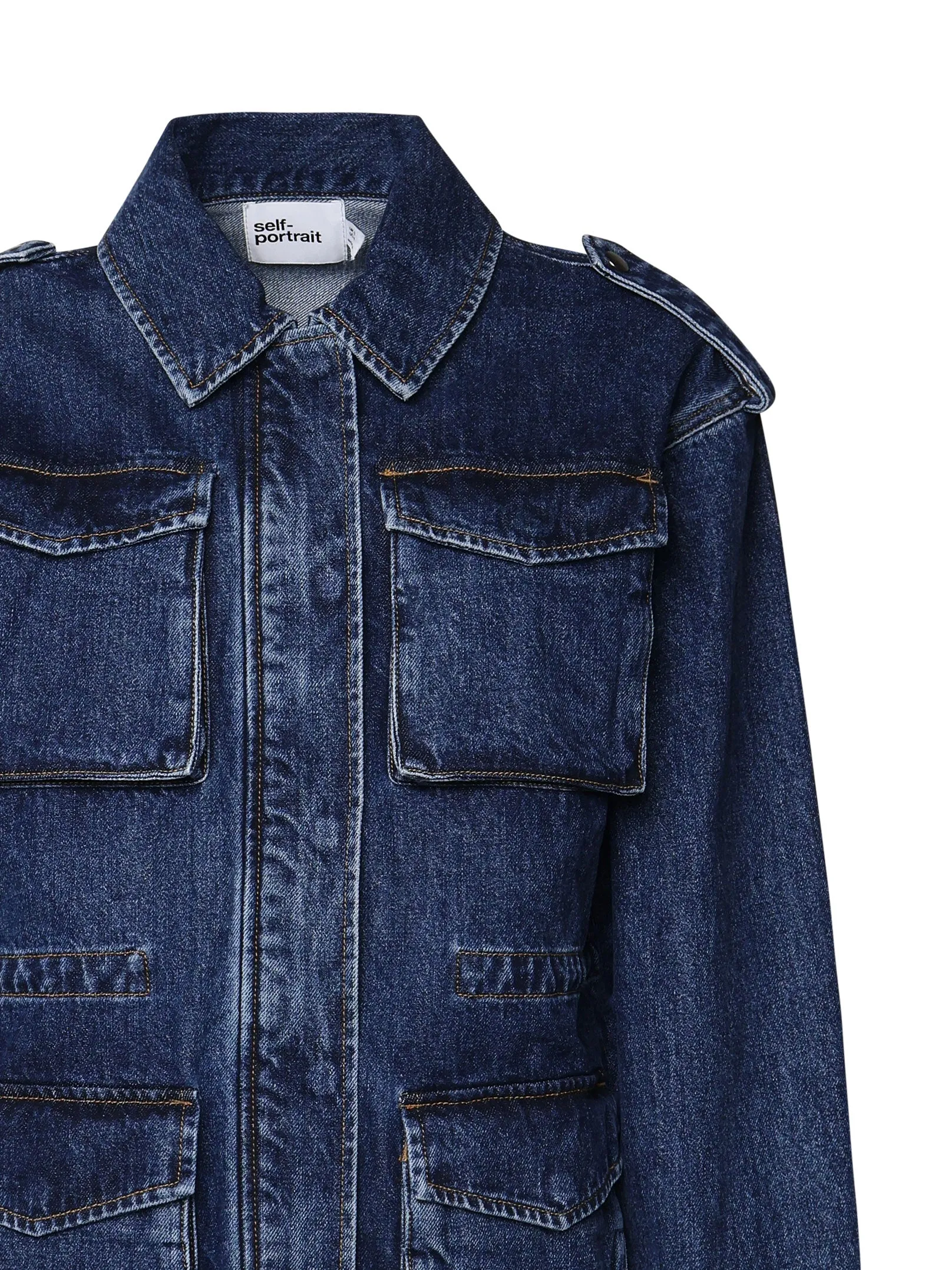 Utility Dark Denim Jacket