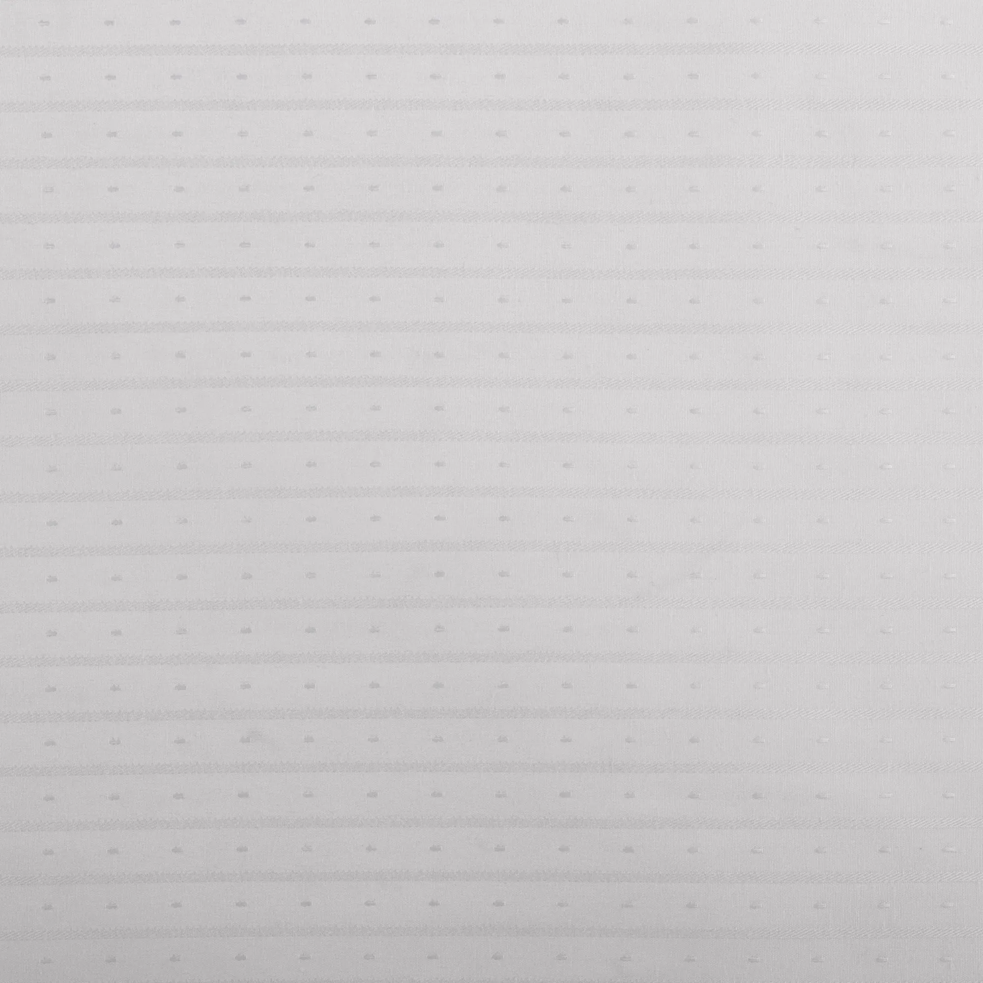 White dobby shirting - Stripes dots - White