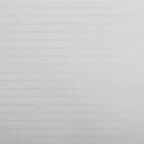 White dobby shirting - Stripes dots - White