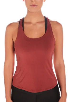 Wine Racerback Tank