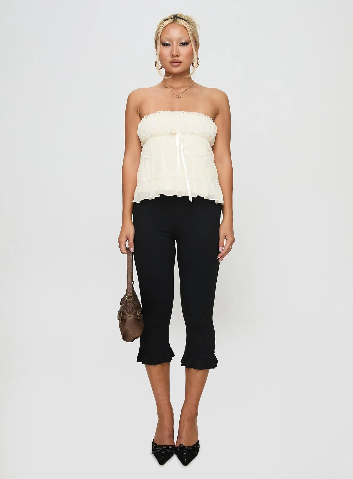 Witchcraft Capri Pants Black