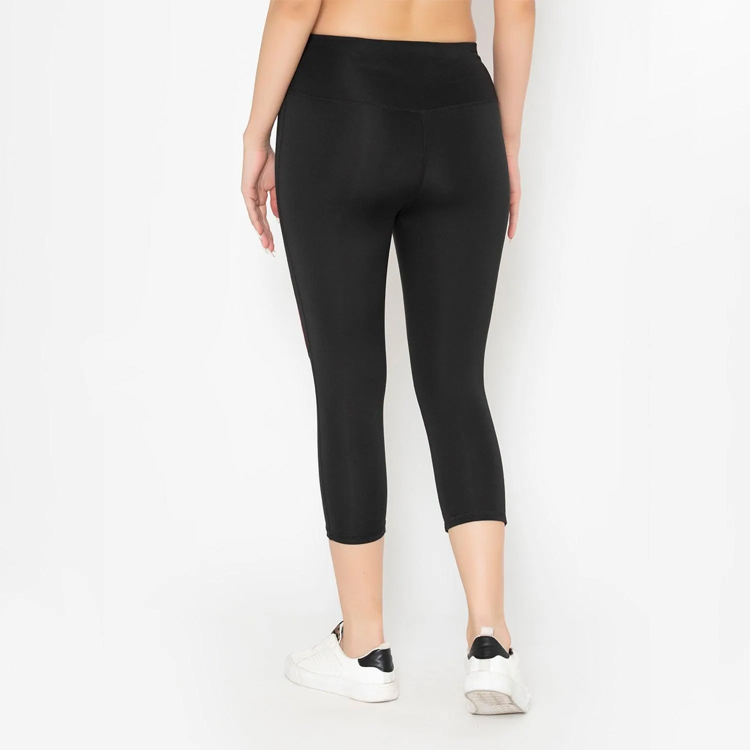 Women's Gym Capri - Black
