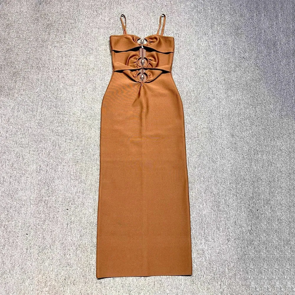 Your Night Bandage Maxi Dress